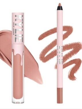 Kylie Cosmetics "Candy K" Liquid Matte Lipstick and Lip Liner Lip kit